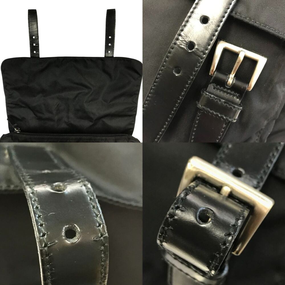 Prada Zip Buckle Messenger Bag Tessuto #252249P64B - Picture 7 of 9